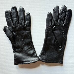 GENCO Military Black Leather Gloves Size 3 – Wool Lined Surplus